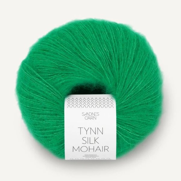 Sandnes Garn Tynn Silk Mohair - 8236 jelly bean green