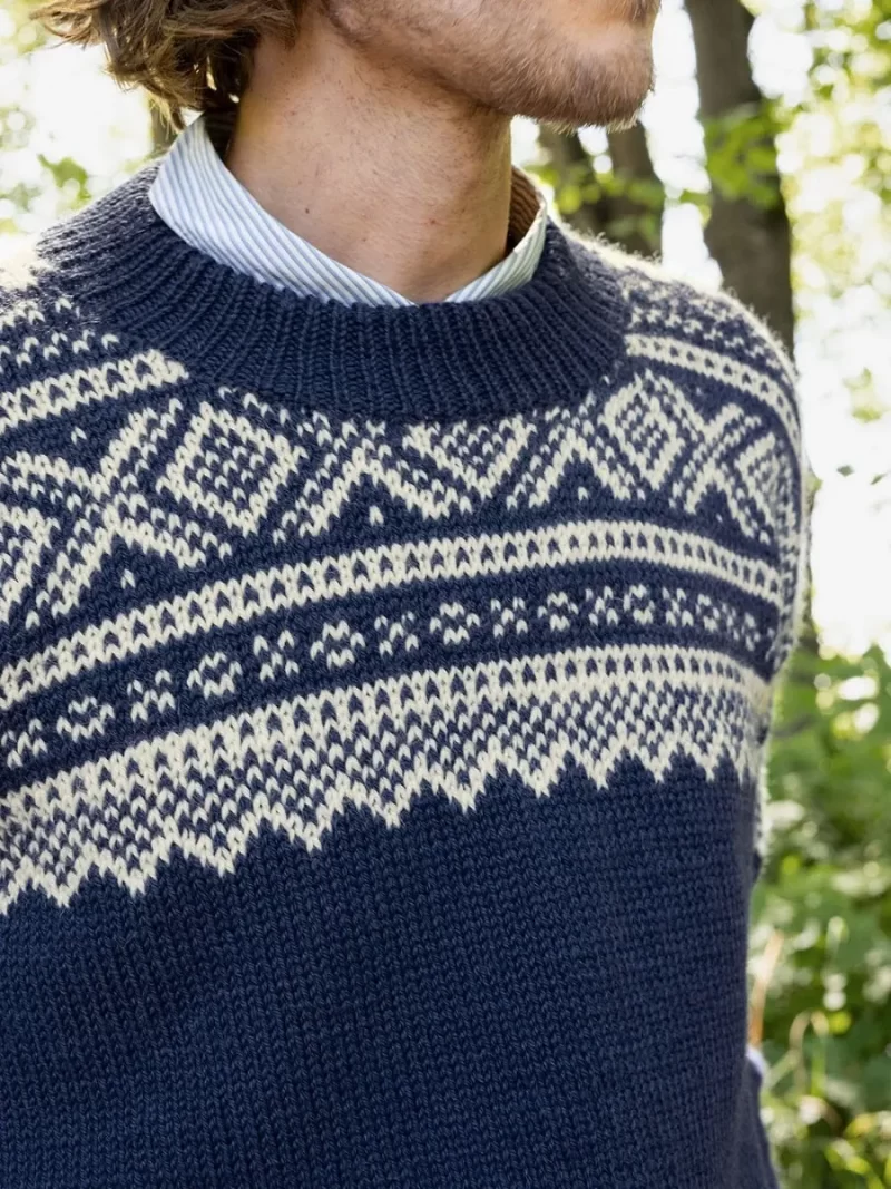Marius Sweater For Men Sandnes Garn - imagine 3