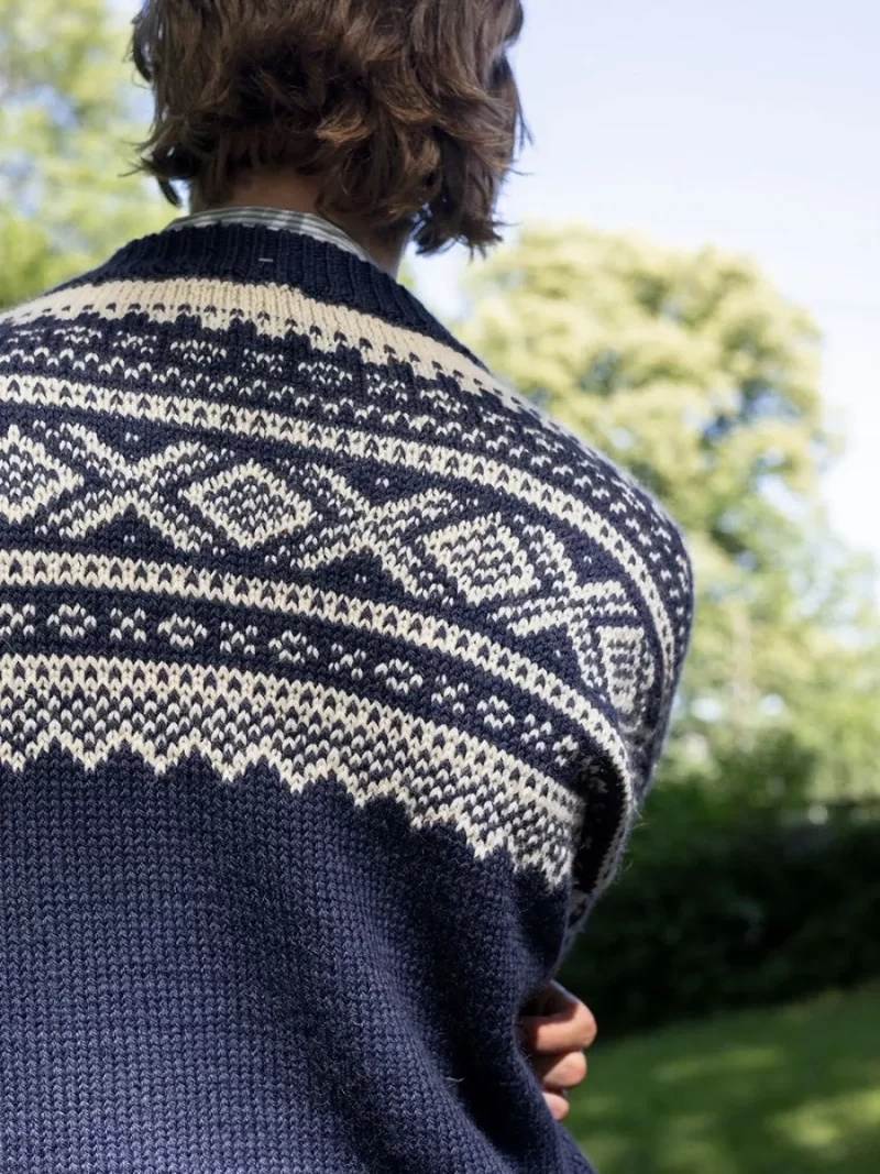 Marius Sweater For Men Sandnes Garn - imagine 4
