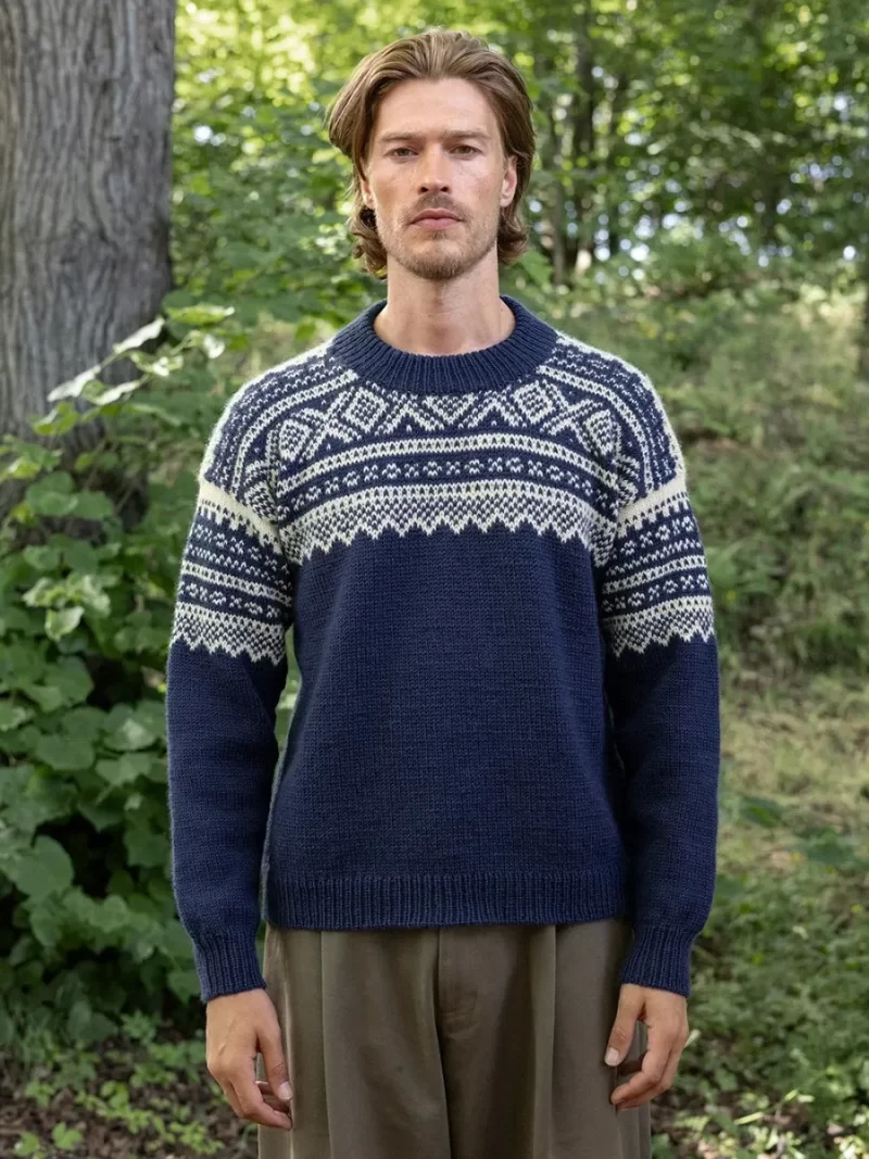 Marius Sweater For Men Sandnes Garn - imagine 6
