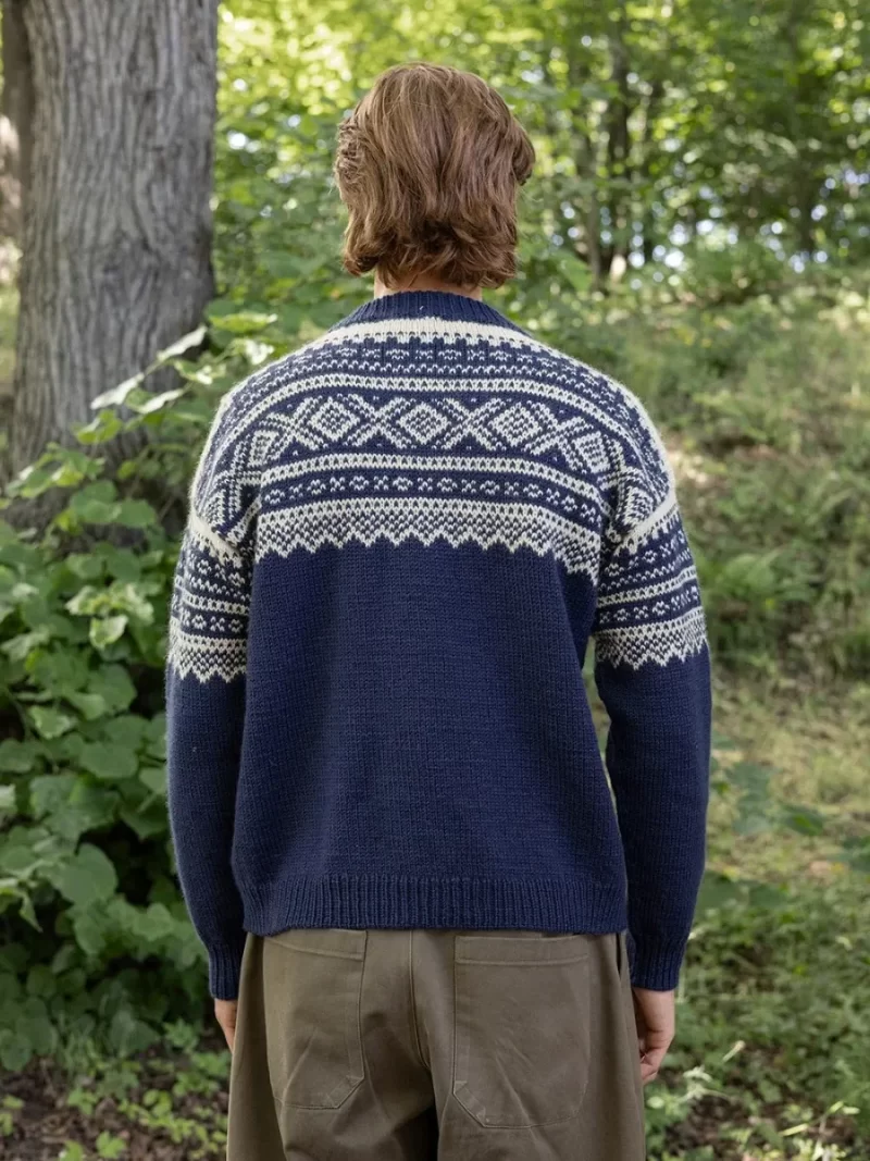 Marius Sweater For Men Sandnes Garn - imagine 7