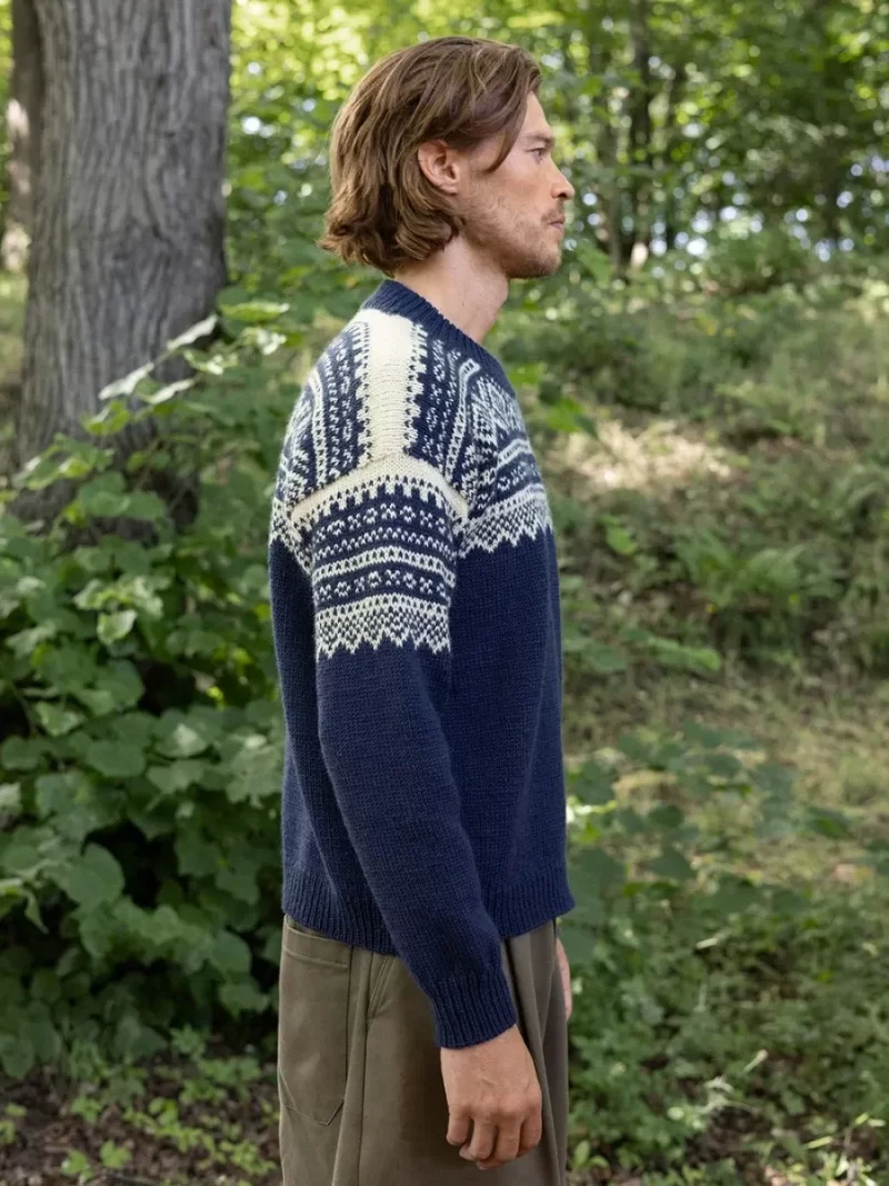 Marius Sweater For Men Sandnes Garn - imagine 8