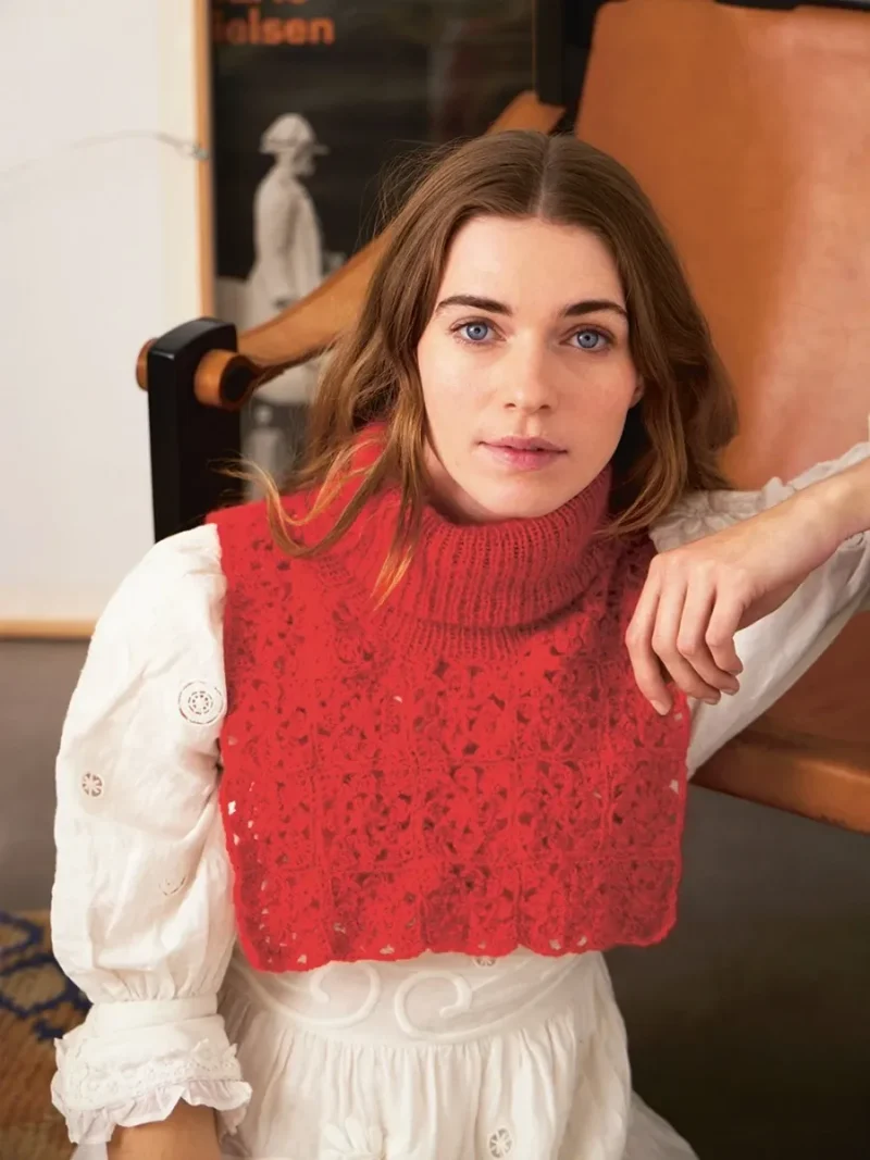 Fleur Neck Sandnes Garn