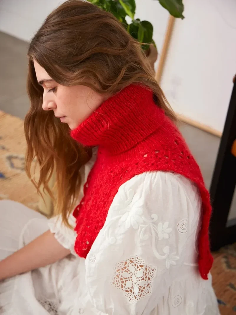 Fleur Neck Sandnes Garn