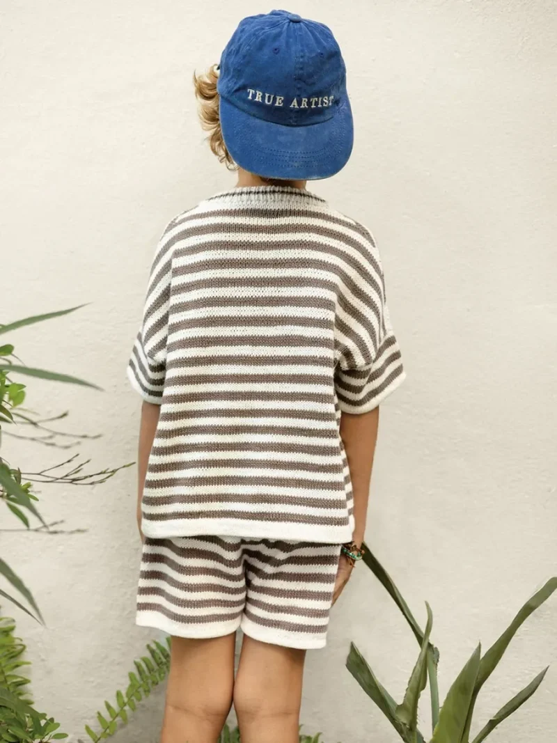 Pascal Tee & Shorts Junior Sandnes Garn - imagine 3