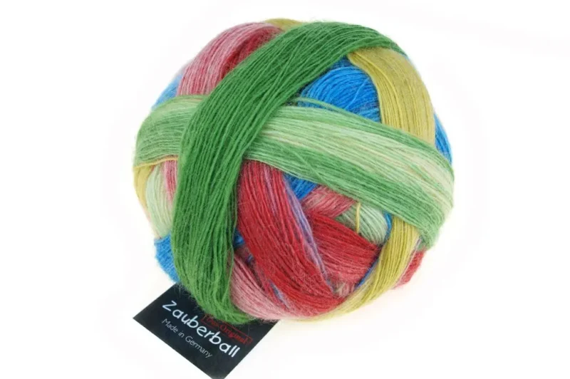 Schoppel Zauberball - fire de tricotat pentru sosete 75% lana merinos 25% nylon biodegradabil - imagine 6