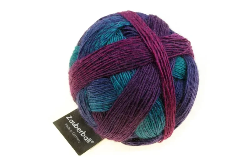 Schoppel Zauberball - fire de tricotat pentru sosete 75% lana merinos 25% nylon biodegradabil - imagine 7