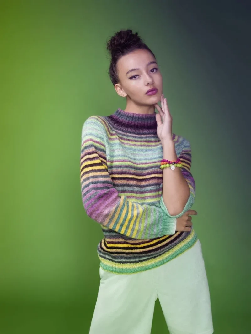 Schoppel Zauberball - fire de tricotat pentru sosete 75% lana merinos 25% nylon biodegradabil - imagine 9