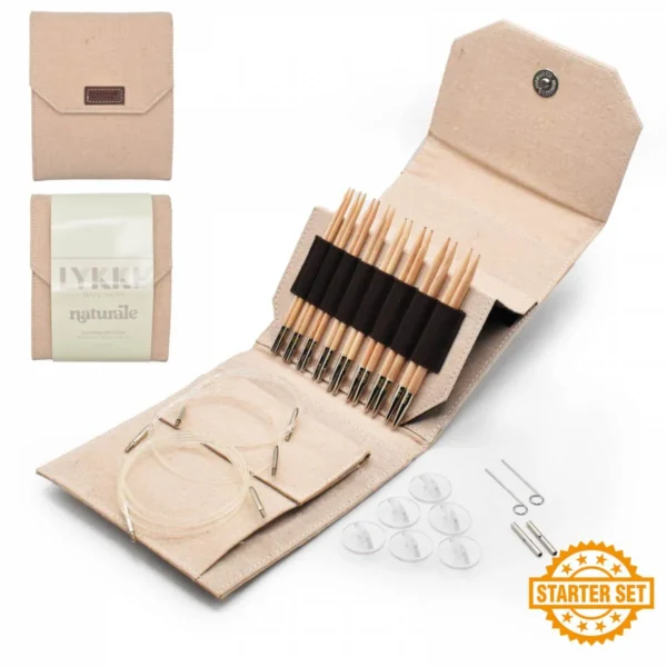 Set Andrele Circulare Naturale LYKKE Crafts 13cm Mini