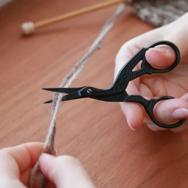 imgi 112 59951 Seeknit Stork Scissors 9cm 3.5inch Black Image NO1 2023 10 19 1 fire naturale de crosetat