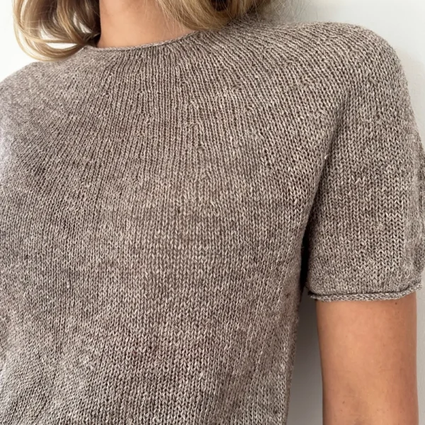 imgi 10 Plain Yoke Tee 22 10 le knit lene holme samsoee samsoe strikkeopskrift p fire naturale de crosetat