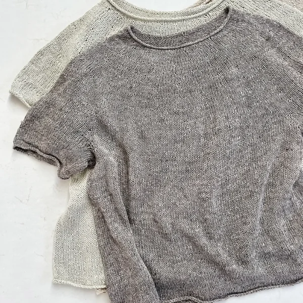 imgi 11 Plain Yoke Tee 22 07 le knit lene holme samsoee samsoe strikkeopskrift p fire naturale de crosetat