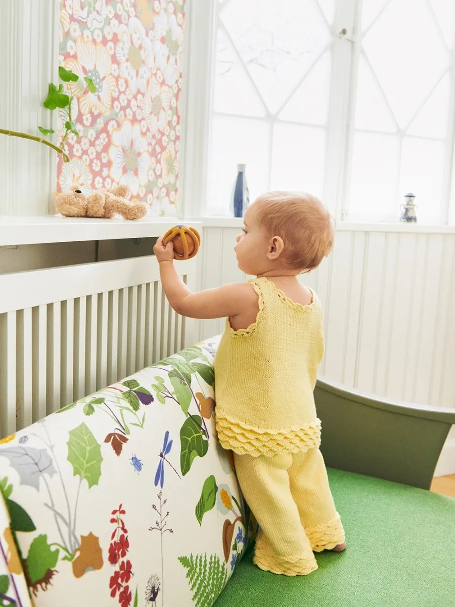 Rosette Top, Pants & Bloomer Baby Sandnes Garn - imagine 5
