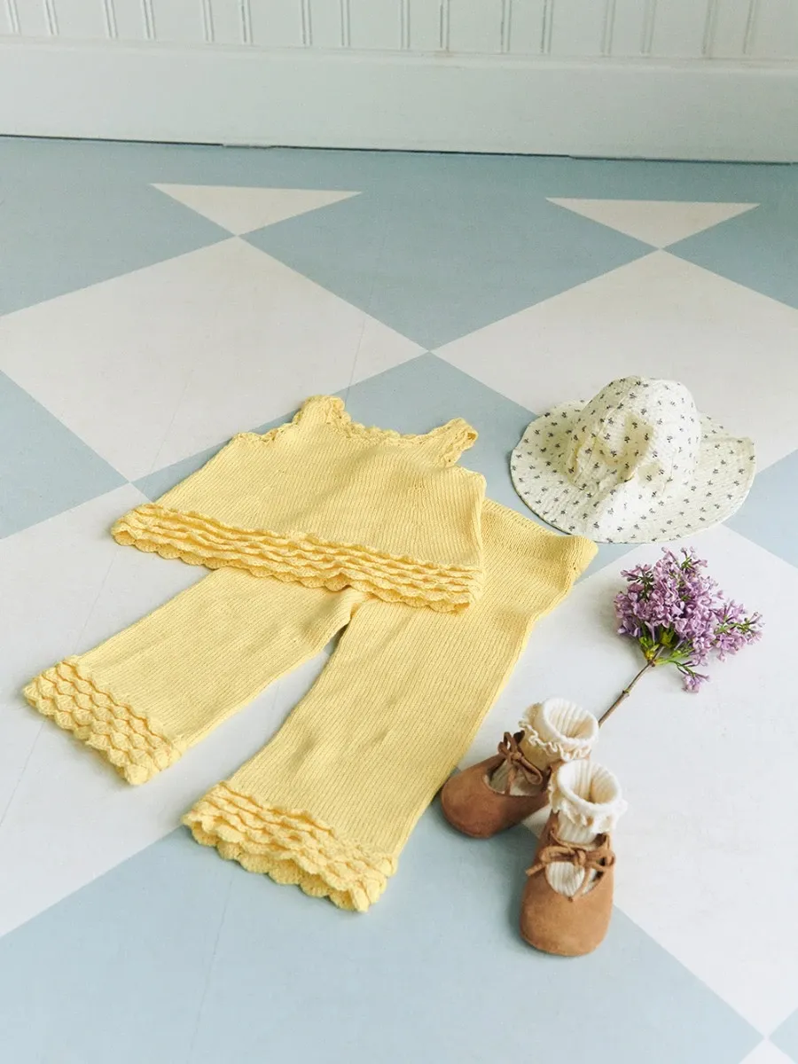 Rosette Top, Pants & Bloomer Baby Sandnes Garn - imagine 6